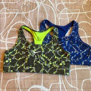 Nike Dri-Fit sports bras (set of 2)